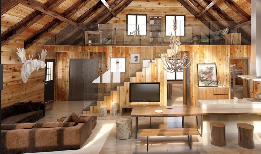 Chalet oui, mais contemporain !