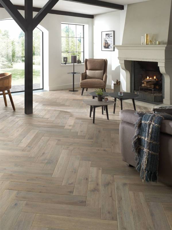 Parquet de qualité noueux Metz 