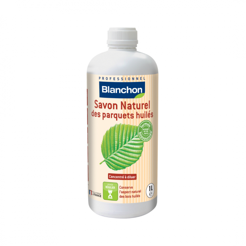 Comment laver vos parquets huil�s sans les abimer? avec le savon naturel Blanchon pour parquets huil�s biensur, chez 100%BOIS M�rignac