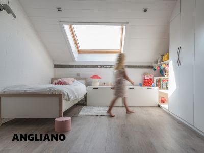 Parquet vinyle Lugano Angliano chambre d'enfant 100%Bois Bidart