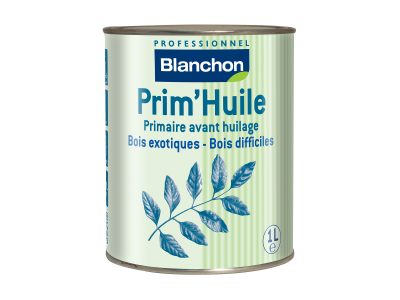 Primaire avant huilage Blanchon.pour un huilage encore plus performant. Achat en Boutique 100%BOIS Mérignac près de Salaunes,à Bidart près d 'Ascain, ou sur le site centpourcentboisshop.fr