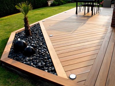 Deck bois exotique Ipé terrasse jardin 100%Bois Bidart