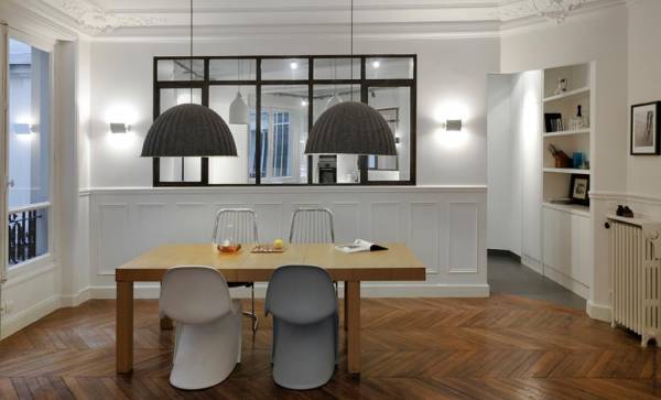 Déco contemporaine ou très 19ème, le parquet Haussmann point de Hongrie 100%BOIS répond présent ! Dans notre boutique de Bidart près de St Jean de Luz